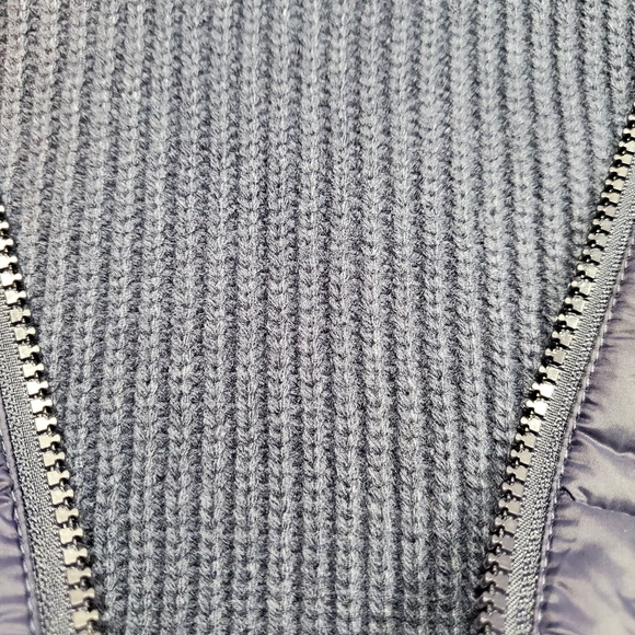 NEW Canada Weathergear Womens Puffer Quilted Sweater  Jacket Blue SIZE LARGE - Picture 8 of 13